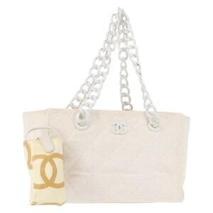 Chanel Plastic Chain Tote Bag